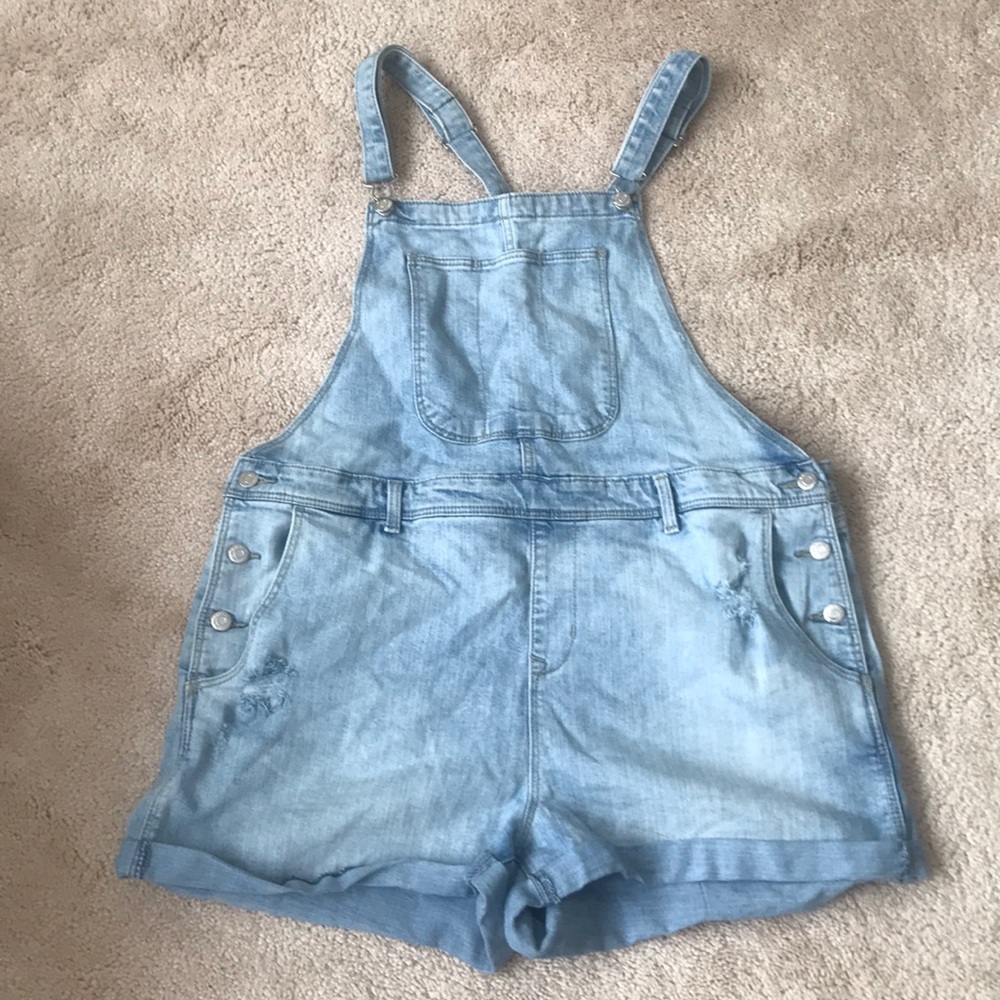 Denim Overalls